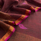 Pure linen suit with jamdani weaving

