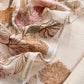 Off White Handloom Mulmul Unstitched With Cross Stitched Embroidery