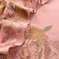 Pastel Peach Handloom Mulmul Unstitched With Cross Stitched Embroidery