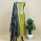 Green Handloom Banarasi Silk Kurta and Kora silk dupatta with Kadwa weaving