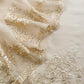 White Handwoven Puer Organza Suit With Resham Embroidery Work
