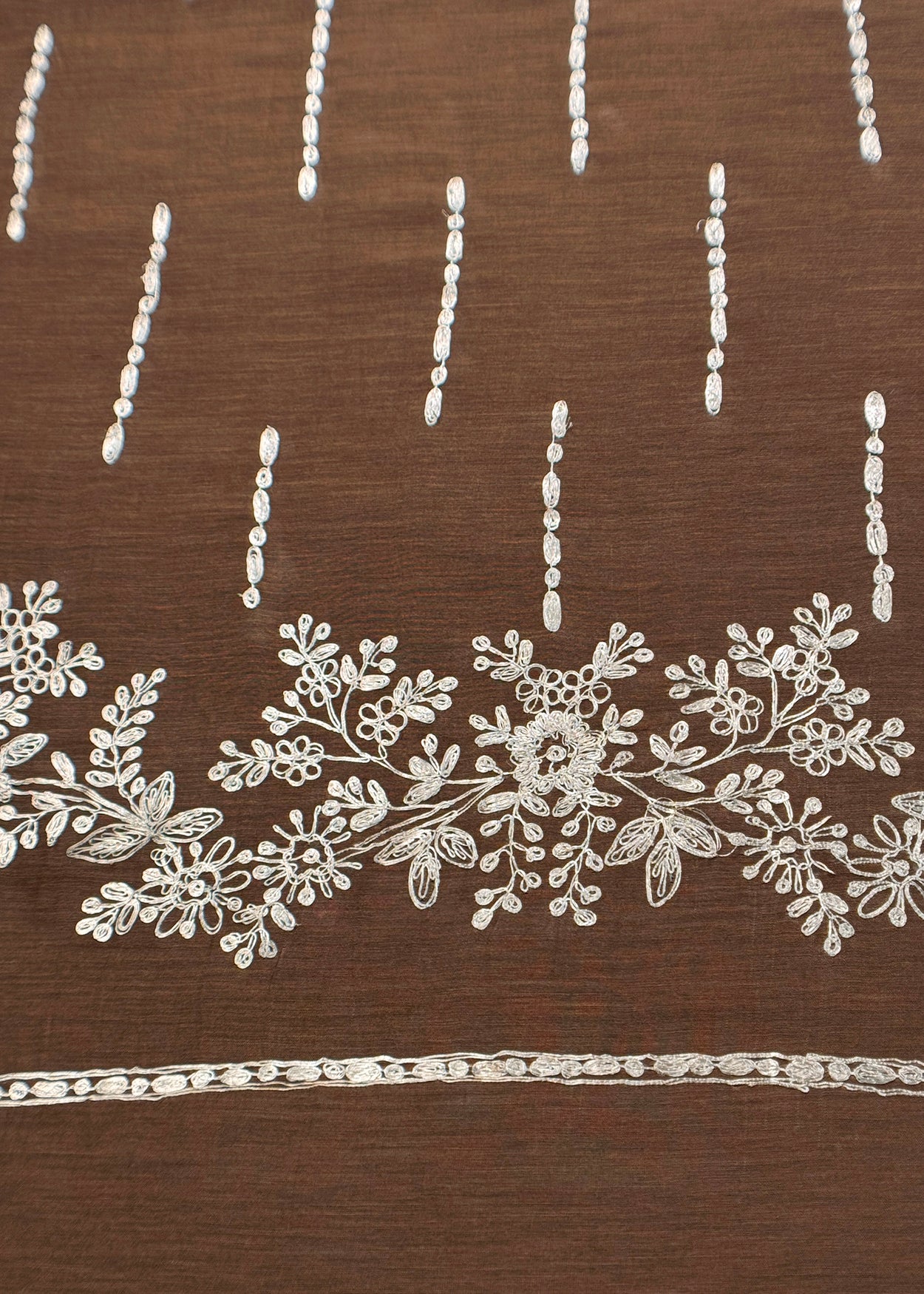 Pure mulmul suit set with pitta work

