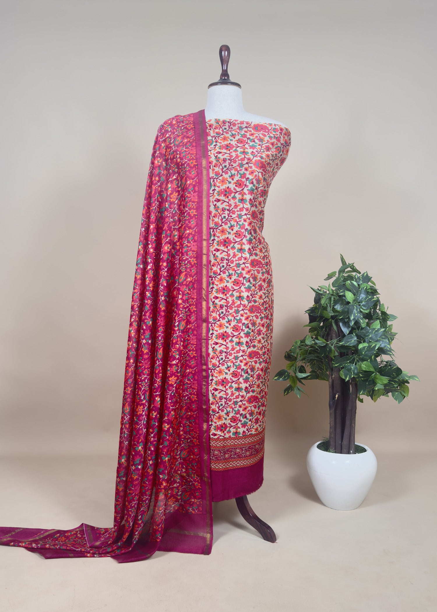 Exclusive New Maheshwari Silk Suits