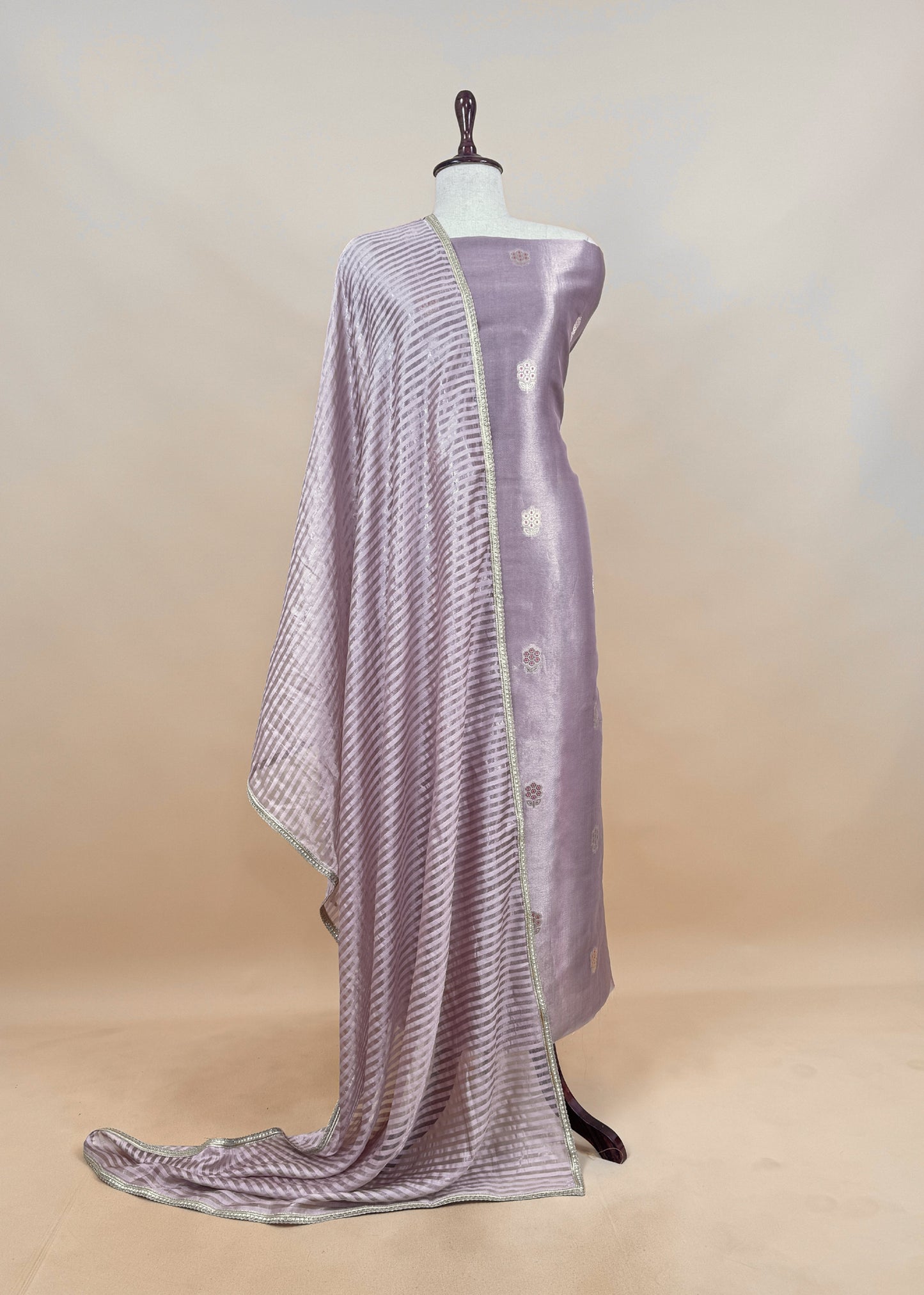 Festive wear Tissue Silk Suit

