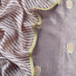Festive wear tissue silk unstitched suit with duppta

