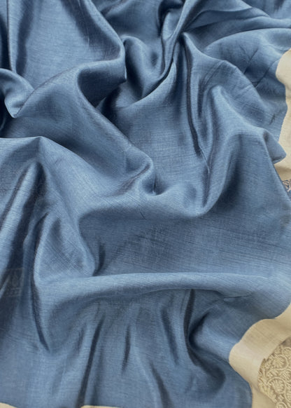 Luxury handloom silk suit with dupatta