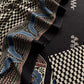 Black Handblock Ajrak Suit In Cotton