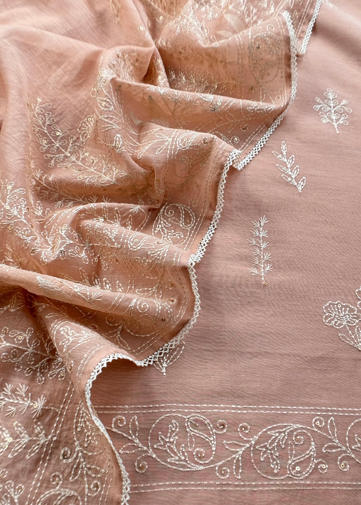 pure mul cotton suit fabric

