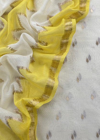 Banarasi Unstitched Suit Set for Online