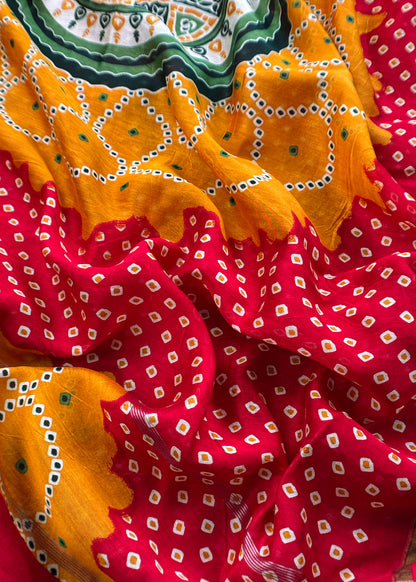 Maheshwari silk suit gifting for women

