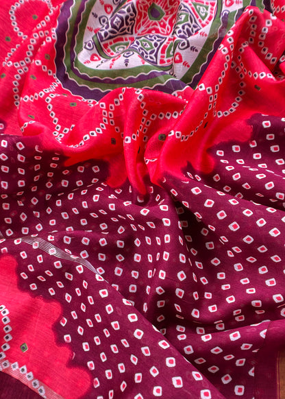 Maheshwari silk suit gifting for women

