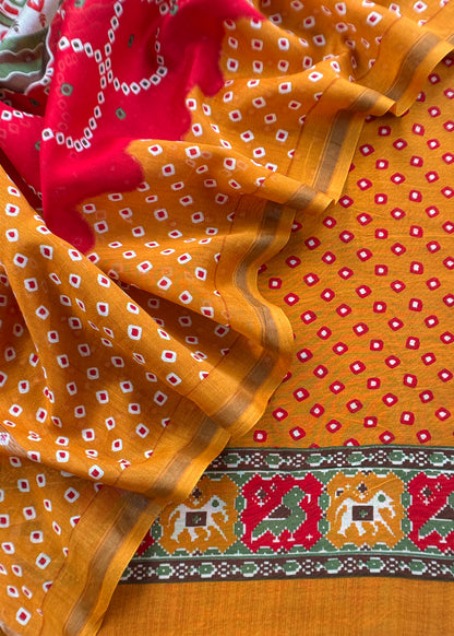 Maheshwari unstitched suit set at the best price

