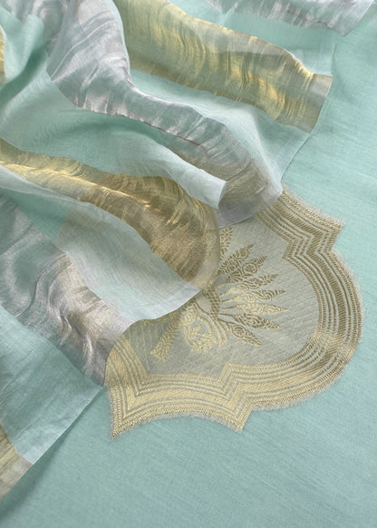 Banarasi Unstitched Suit Set for Online


