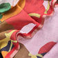 Reds And Pinks Abstract Pure Chiniya Silk Unstitched Suit Fabric