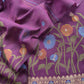 Floral Jamdani Weave Unstitched Chanderi Suit