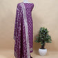 Banarasi Suit In Mulberry Silk With Jacuard Weaving