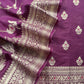 Banarasi Suit In Mulberry Silk With Jacuard Weaving