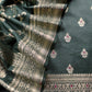 Banarasi Suit In Mulberry Silk With Jacuard Weaving