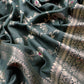 Banarasi Suit In Mulberry Silk With Jacuard Weaving