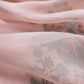 Garden Of Dreams Luxe Baby Pink Handloom Kora Silk Suit Fabric With Appliqué Work And French Thread Embroidery
