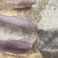 Purple Varanasi Brocade Silk Kurta And Double Panel Tissue Dupatta With Handwork