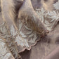 Chikoo Aari Embroidery Tissue Silk Suit In Applique Work