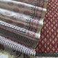 Brown Hand Block Cotton Suit With Chanderi Dupatta