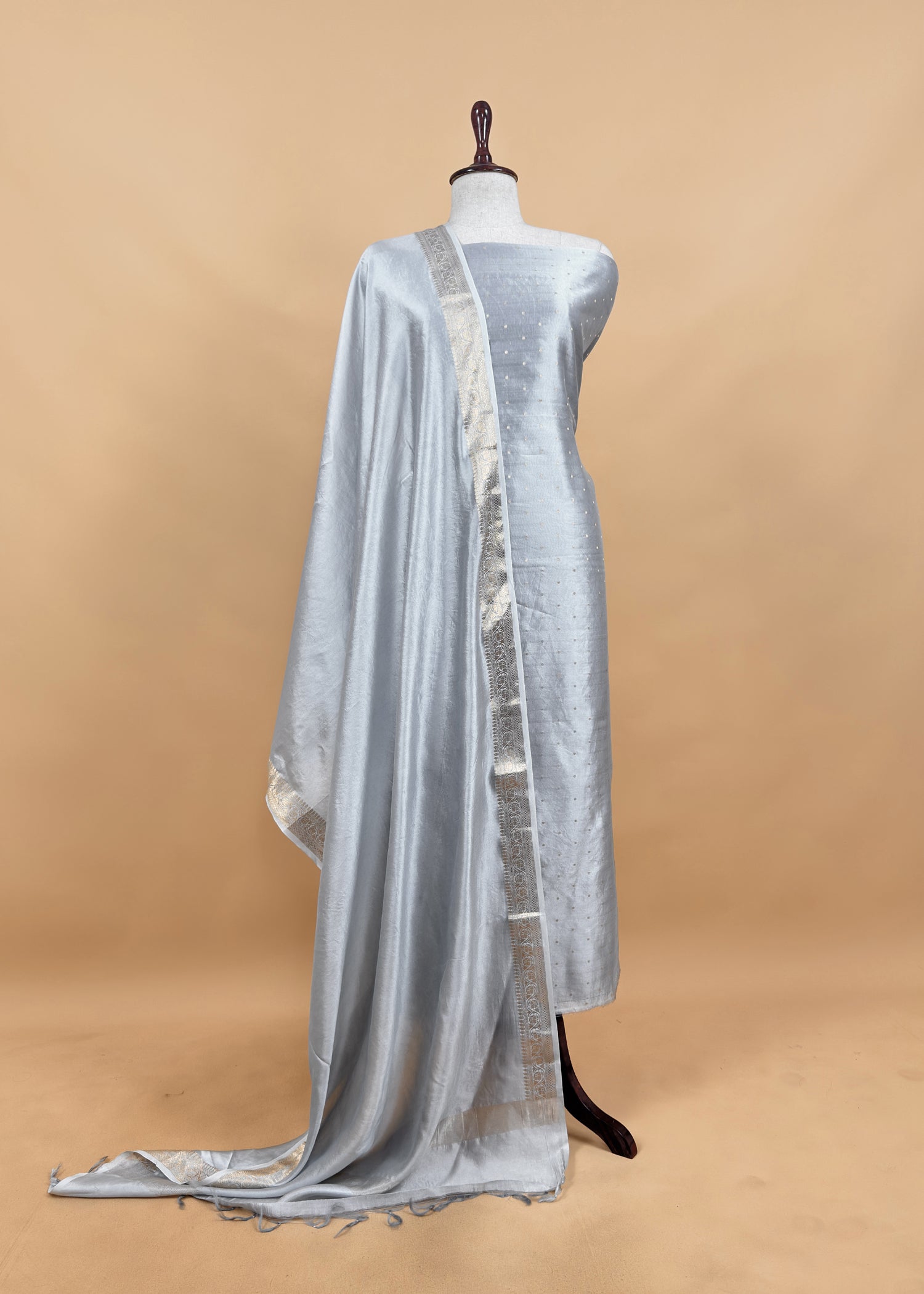 Chiniya Silk suit for the trousseau collection

