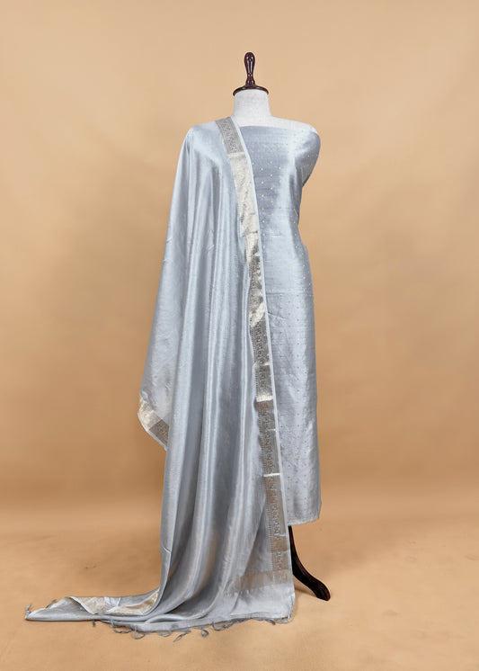 Chiniya Silk suit for the trousseau collection

