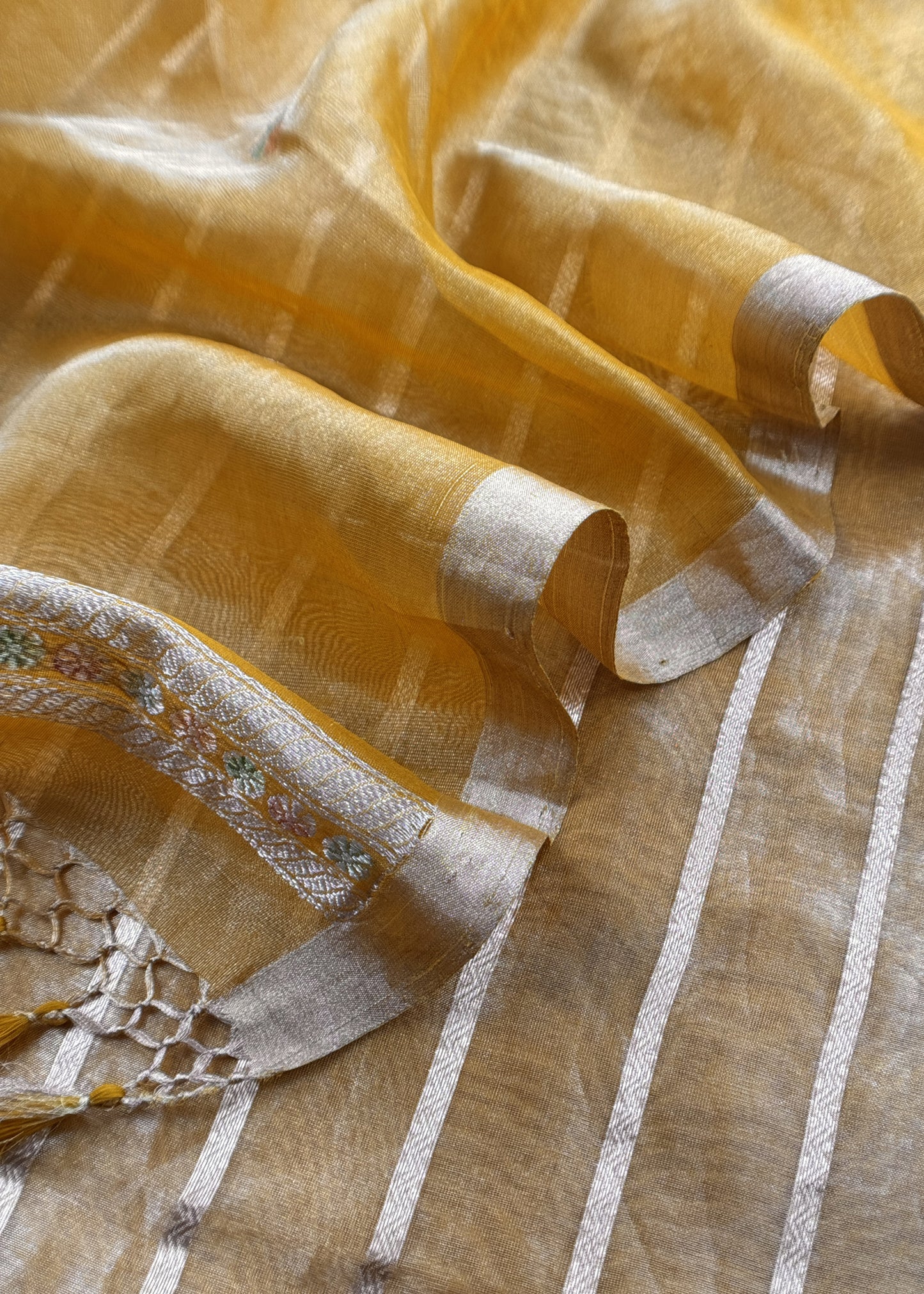 Shop indian wear tissue silk suit for bridal trousseau