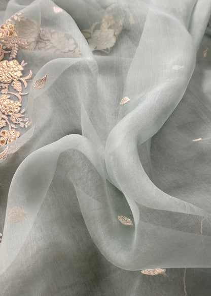 Summer wear mulmul unstitched suit with dupatta

