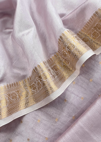 Pure handloom chiniya silk suit with dupatta

