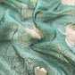 Indian Traditional Wear Brocade Organza Fabric

