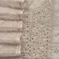 Beige Cream Organza Suit with Lakhnavi Embroidery and Pitta Work