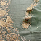 Summer wear mulmul unstitched suit with dupatta

