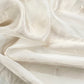 White Mukaish Handwork Pure Kora Silk Suit With Tissue Zari Panel Dupatta