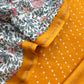 Yellow Bandhani Suit In Maheshwari With Madhubani Dupatta