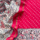 Bandhani Suit In Maheshwari With Madhubani Dupatta