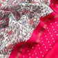 Bandhani Suit In Maheshwari With Madhubani Dupatta