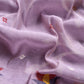 Dark Lavender Chidiya Jamdani Suit in Linen Chanderi Fabric
