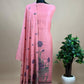 jamdani cotton three piece suit set 