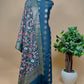 Black Banarasi Suit With Kalamkari Dupatta