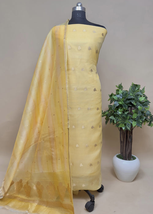 Unstitched Banarasi Suit for women 